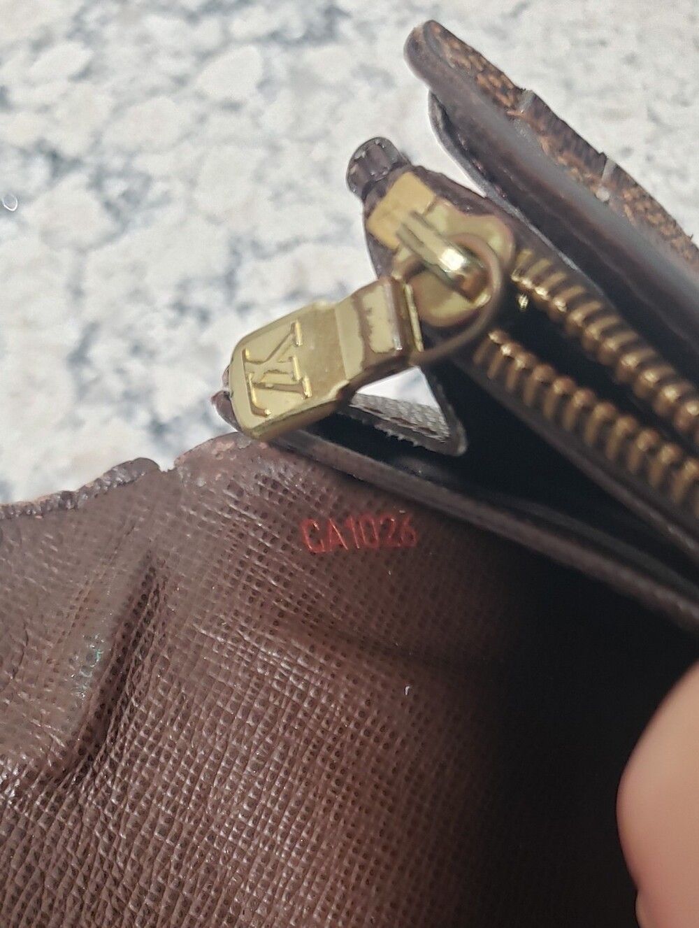 Louis Vuitton Damier Ebene Coated Canvas Long Wallet - Picture 10 of 11
